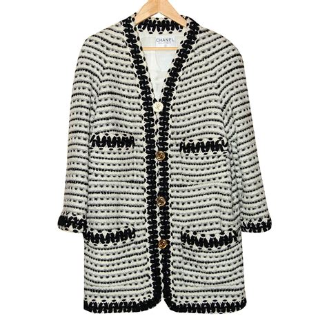 chanel women's long jackets.